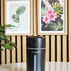 humidifier, luftfrisker, sort